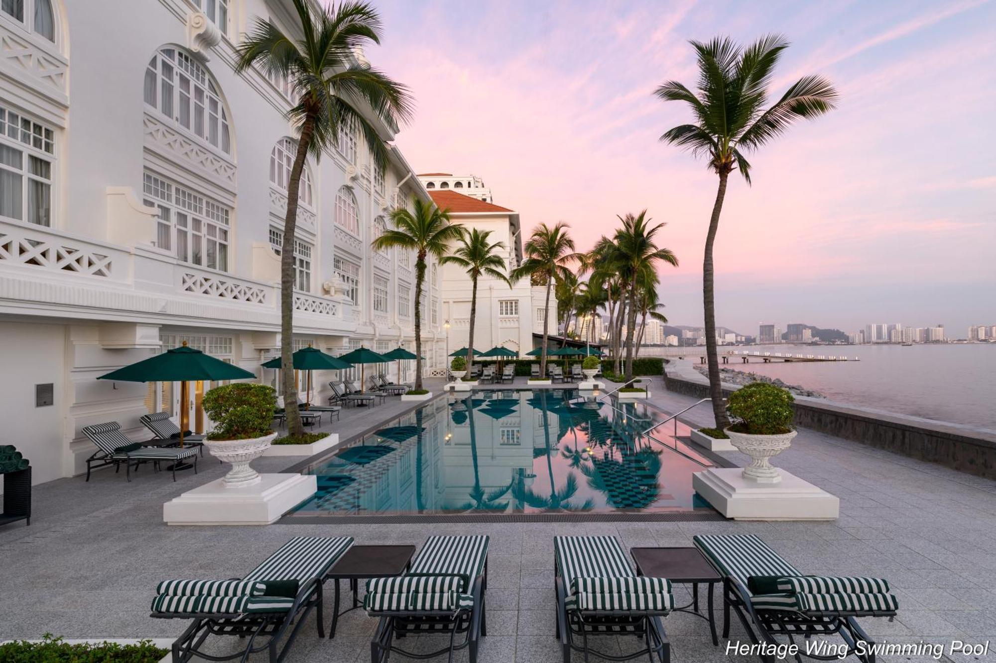 Eastern & Oriental Hotel George Town Exterior foto The E&O 87 Pool